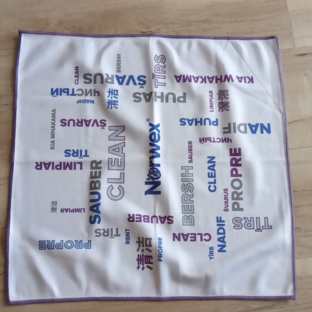 Norwex window cloth